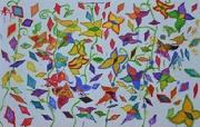 Street Art for 2012 Jubilee, MaKing Murals shows the kids on the street. Voluntary project led by Isabella Wesoly