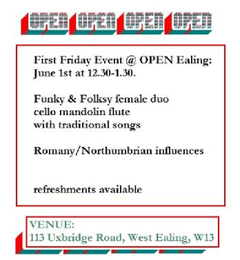 OPEN Ealing Arts Centre, what's on in Ealing, West London this month, please support our Arts Centre and help all to enjoy being creative and sharing creativity