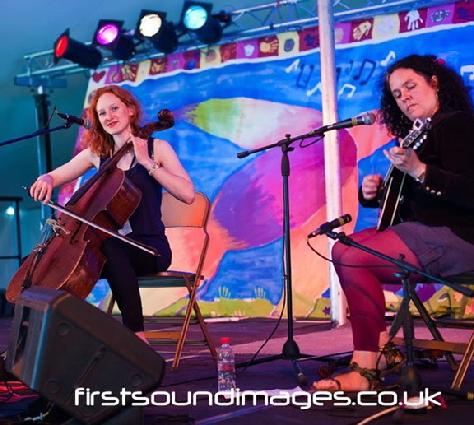 LauraVictoria & Emma-Jane aka Laura Hewison and Emma-Jane Miller, welcomed by OPEN Ealing Arts Centre, for the 'first Friday' event June 2012